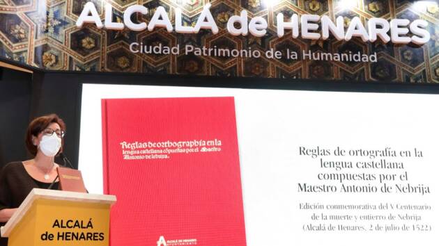 El libro de las Reglas de Ortografía de Nebrija se presenta en FITUR