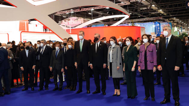 Los Reyes de España inauguran la Feria Internacional de Turismo FITUR 2022