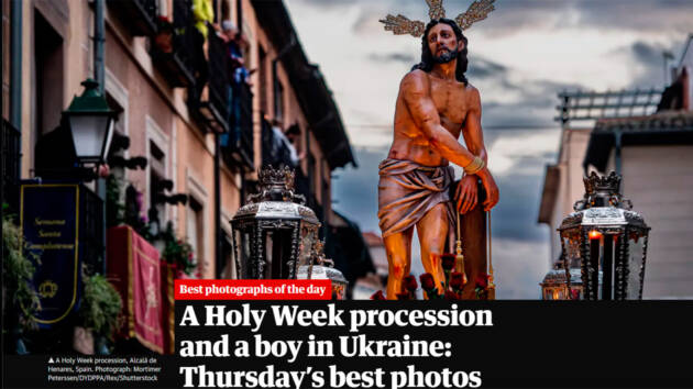 El Mundo, ABC, The Guardian… la Semana Santa de Alcalá traspasa fronteras