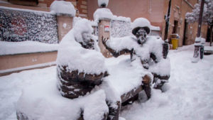 Filomena: el día en el que un manto de nieve cubrió Alcalá de Henares