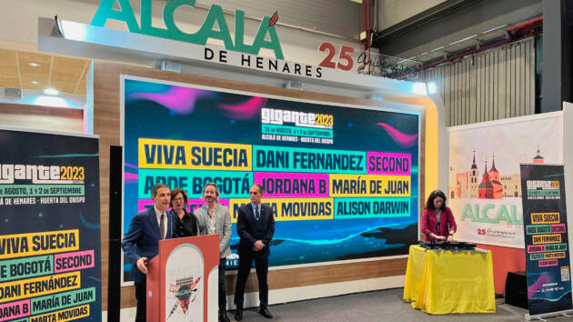 El Festival Gigante de Alcalá de Henares se presenta en FITUR 2023