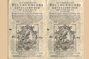 6 de noviembre de 1615: se publica El ingenioso cavallero Don Quijote de la Mancha