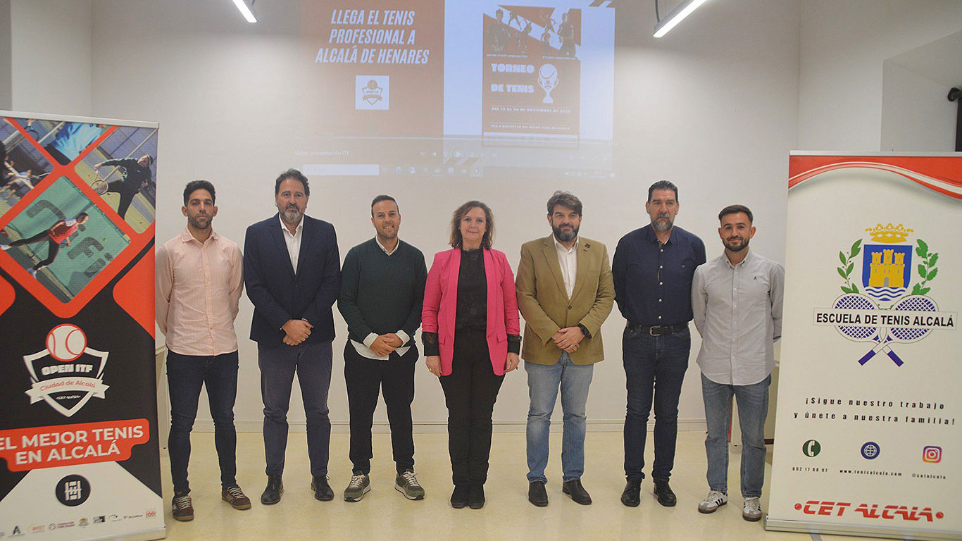 Alcalá de Henares presenta su II Open Internacional de Tenis Dream Alcalá