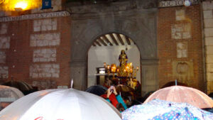 Medinaceli se quedó dentro del Colegio de Málaga en la Semana Santa 2024