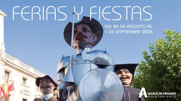 Programa de Ferias y Fiestas de Alcalá de Henares 2024 – Domingo 1 de septiembre