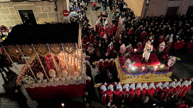 El Encuentro de La Columna en la Semana Santa de Alcalá de Henares 2025