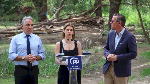El PP exige actuaciones urgentes en el río Henares tras visita al azud de la Isla de los García