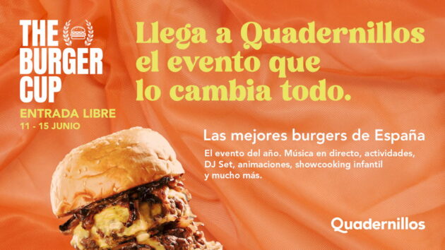 Las mejores hamburguesas de España llegan a Quadernillos del 11 al 15 de junio