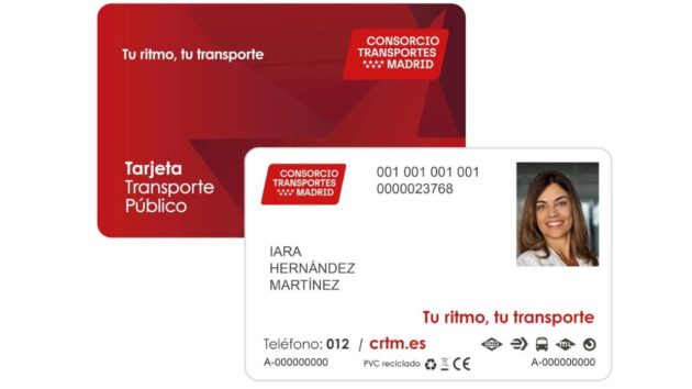Así es la nueva Tarjeta de Transporte Público que llega a los usuarios en agosto
