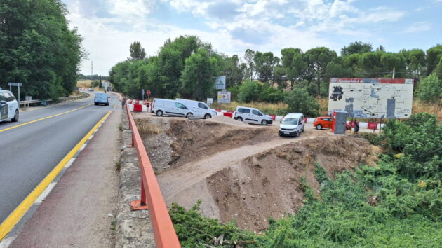 El puente del Zulema de Alcalá de Henares acelera su fin de obra y abrirá esta semana