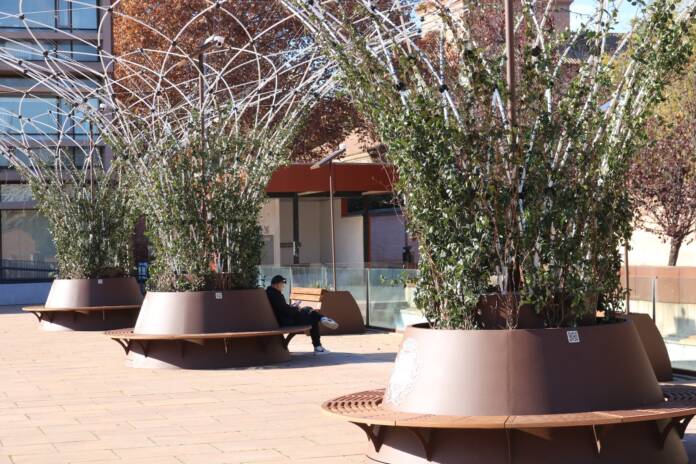 papeleras Greenfresh de las Islas Climáticas