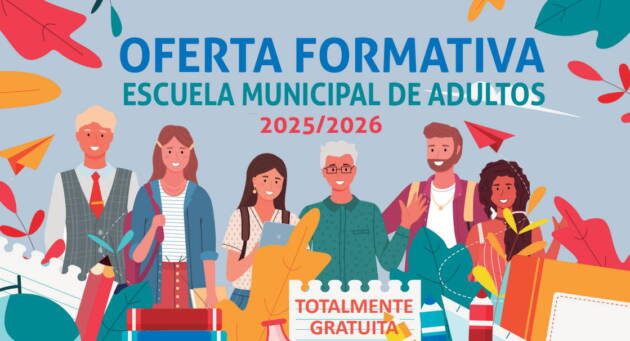 La preinscripción para la Escuela Municipal de Adultos se puede realizar ahora de manera online