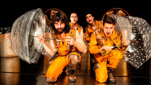 Toompak: la mejor banda de percusión de Europa vuelve a Alcalá con su espectáculo Trash!