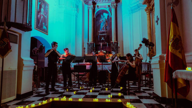 Visita de Juventudes Musicales al Hospital de Antezana en la Noche del Patrimonio