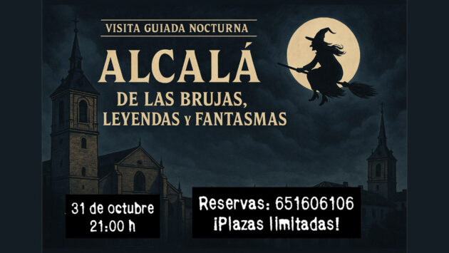 Alcalá de las Brujas, Leyendas y Fantasmas — Visita nocturna de Halloween