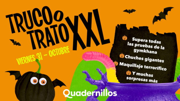 Quadernillos prepara un Halloween de miedo con el Truco o Trato XXL más divertido del Corredor del Henares
