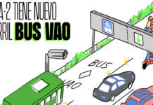 El nuevo Bus-VAO de la A-2 retrasa su apertura hasta el primer trimestre de 2026