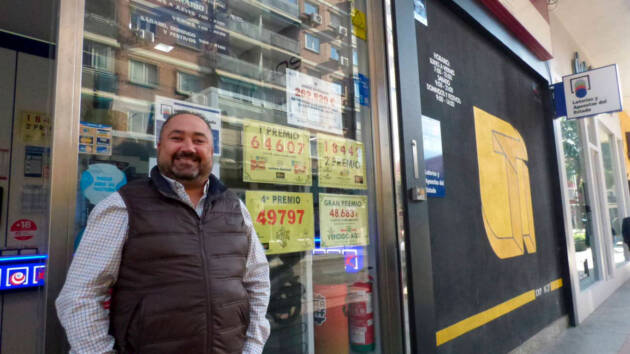 El punto de venta de Loterías del Paseo de la Estación da una Primitiva de 83.000 euros