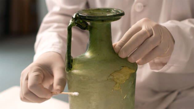 Exposición de los 25 años del taller de restauraciones en vidrio Arqueológico Regional