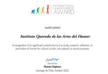 El Instituto Quevedo gana el Premio Internacional Humor Sapiens 2025