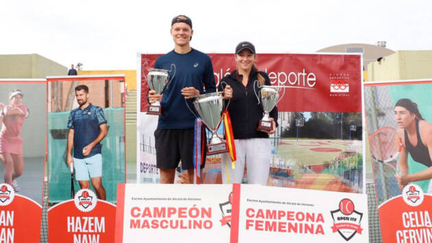 Abel Forger y Didi Bredberg ganan el Open Internacional de Tenis Ciudad de Alcalá