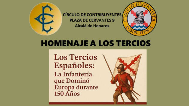 Homenaje a los Tercios: ciclo de conferencias en el Círculo de Contribuyentes de Alcalá