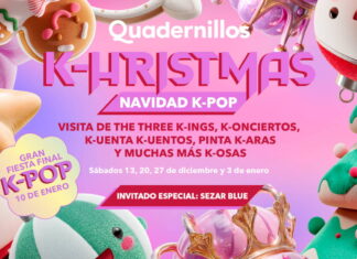 La Navidad K-POP llega a Quadernillos del 13 de diciembre al 10 de enero