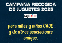 CAJE inicia su campaña navideña de recogida de juguetes para que ningún niño de Alcalá se quede sin regalo