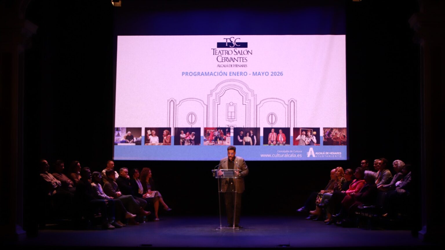 Programación del Teatro Salón Cervantes para enero-mayo de 2026 en ...