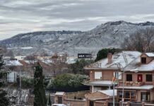La primera nevada de 2026 cae sobre Alcalá de Henares