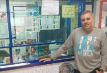 El despacho de Loterías de Reyes Católicos reparte 800.000 euros del Gordo del Niño