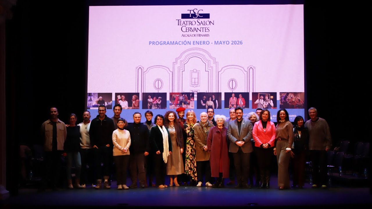 Programación del Teatro Salón Cervantes para enero-mayo de 2026 en ...