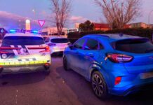 La Policía Local de Alcalá de Henares recupera un vehículo sustraído vinculado a robos en centros comerciales