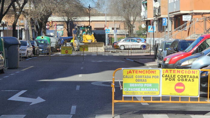Obras calle Lope de Rueda