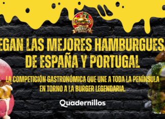 Las mejores hamburguesas de España y Portugal llegan a Quadernillos con The Golden Ibérica