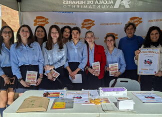 Alumnos del Colegio Alborada impulsan en Alcalá una campaña para captar donantes de médula ósea