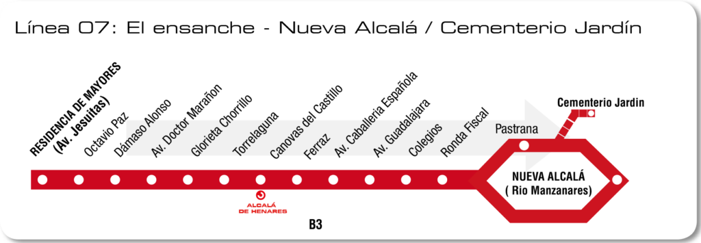 Línea 07 de autobús urbano de Alcalá de Henares