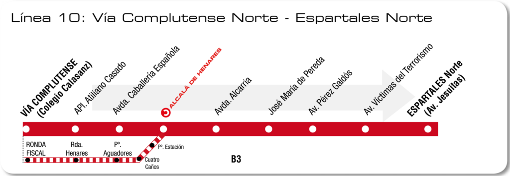Línea 10 de autobús urbano de Alcalá de Henares
