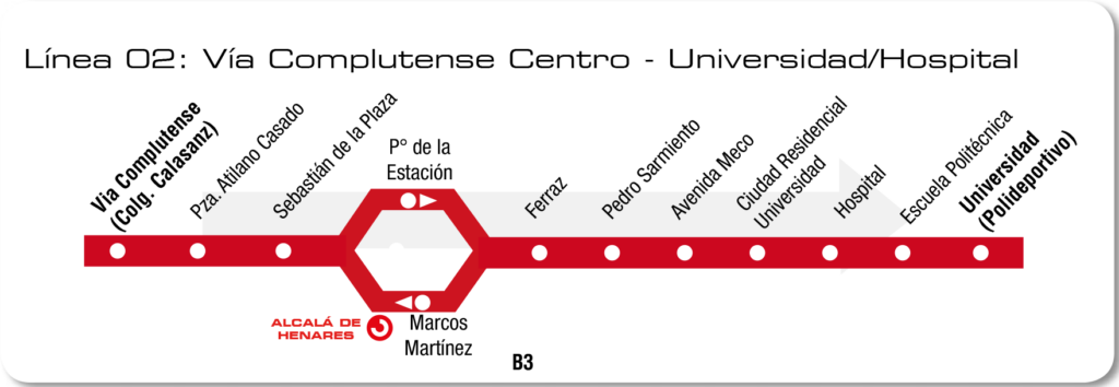 Línea 02 de autobús urbano de Alcalá de Henares