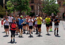 Alcalá recibe al ultrafondista ‘JimmyGo’ en su maratoniano reto para visibilizar la prevención del suicidio