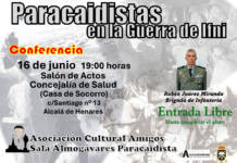 Conferencia ‘Paracaidistas en la guerra de Ifni’, en Alcalá de Henares