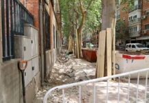Comienzan los trabajos de reparación de las fachadas y cubiertas del edificio Daoiz y Velarde 28 con una inversión de 600.000 euros