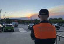 El pabellón de Espartales acoge a 53 personas evacuadas por el incendio de la Comunidad de Madrid