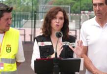 Díaz Ayuso anuncia un plan para recuperar más de 100 Km de carreteras afectadas por los incendios «iniciamos una recuperación que va a ser inédita»