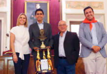 Tercer trofeo Taurino Alalá de Henares Patrimonio de la Humanidad al mexicano Héctor Gutiérrez