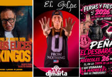 Programación de Djs de las carpas de las Peñas en las Ferias de Alcalá 2026
