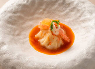 Fino Bar: así es el ‘Saquito de Manita con Gamba Blanca y Marisco’, ganador del Certamen Alcalá Gastronómica