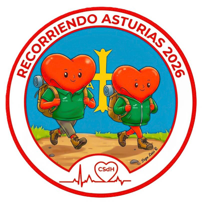 Corazones Sanos del Henares recorre Asturias en su Camino 2026