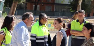 Avanzan las obras de ampliación del aparcamiento de Jiménez de Quesada en Alcalá - imagen 1