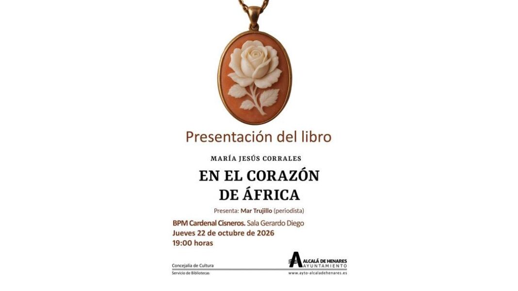 María Jesús Corrales presenta en Alcalá su novela 'En el corazón de África' - imagen 1